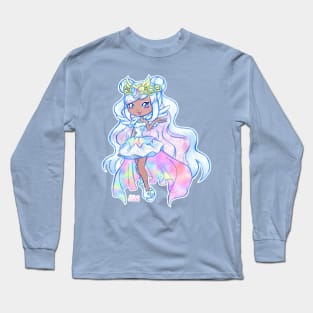 Cute Kawaii Unicorn Mystabella Shopkins Shoppies Doll Anime Fan Art Long Sleeve T-Shirt